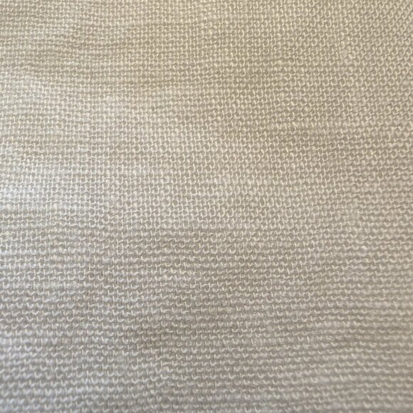 SAKS FIFTH AVENUE Linen Blend top blouse shirt SIZE M Squareneck Exclusivity NWT - Picture 9 of 13